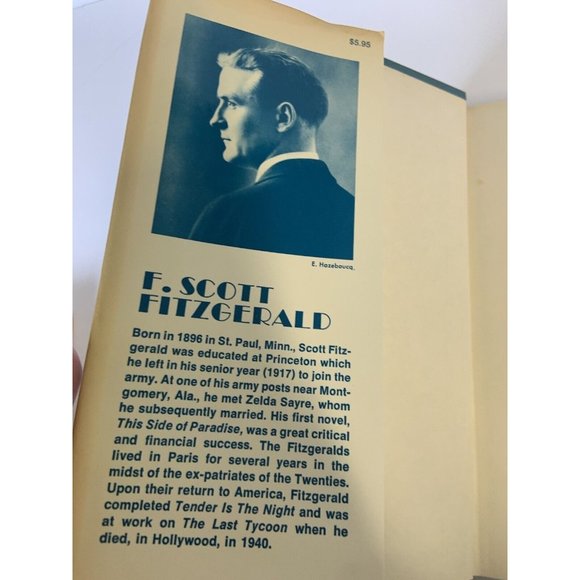 RARE ~The Last Tycoon ~ F. Scott Fitzgerald (1969, Hb  Dust Jacket - Picture 3 of 11